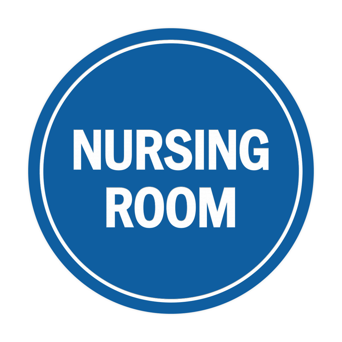 Signs ByLITA Circle Nursing Room Sign