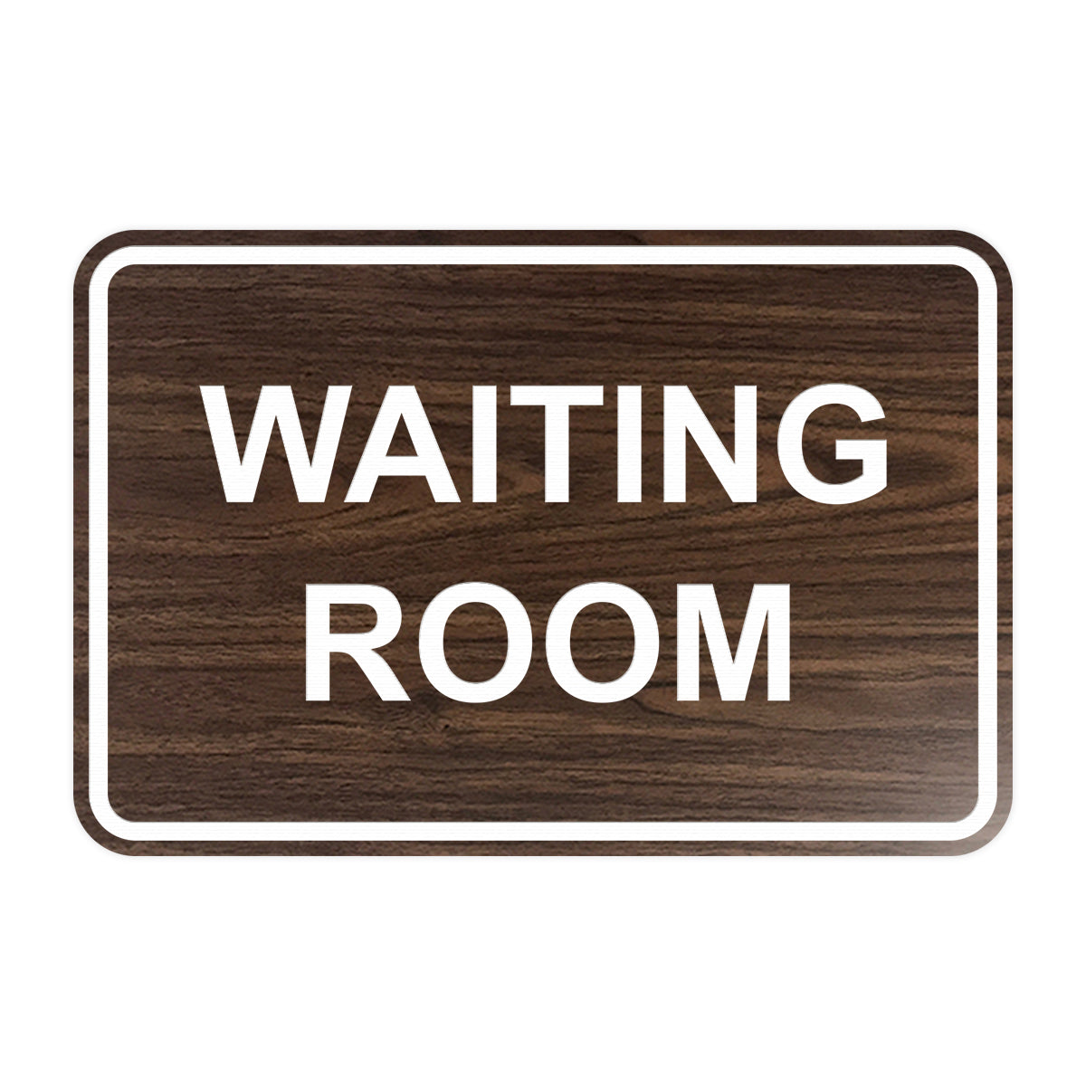 Signs ByLITA Classic Framed Waiting Room Sign
