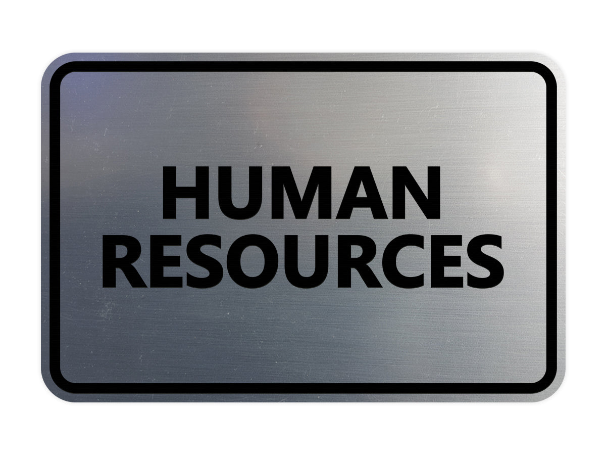 Signs ByLITA Classic Human Resources Sign