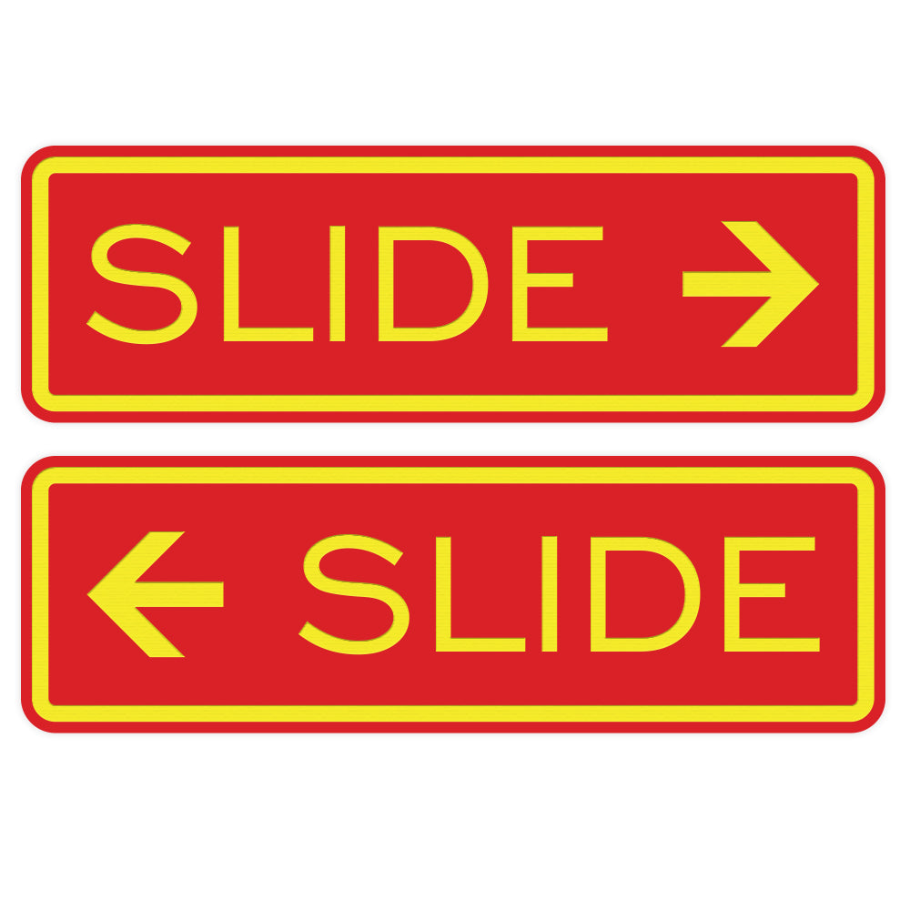 Classic Slide Door Sign