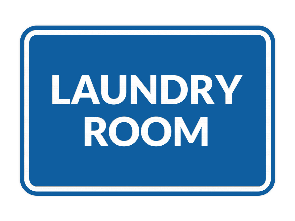 Signs ByLITA Classic Framed Laundry Room