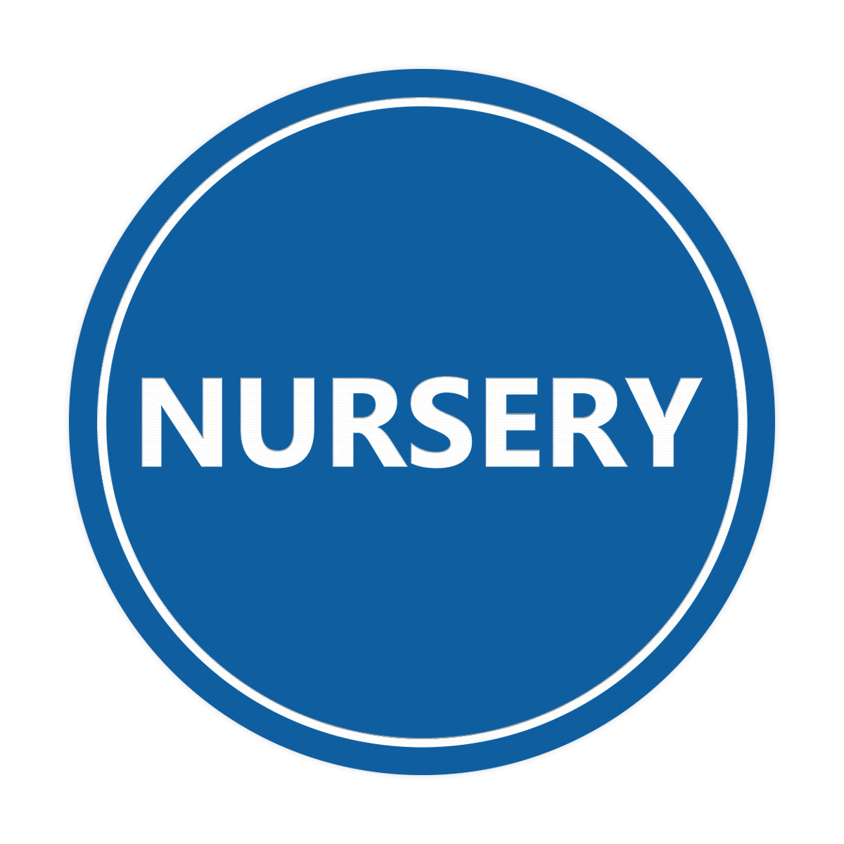 Signs ByLITA Circle Nursery Sign