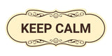 Designer Keep Calm Wall or Door Sign