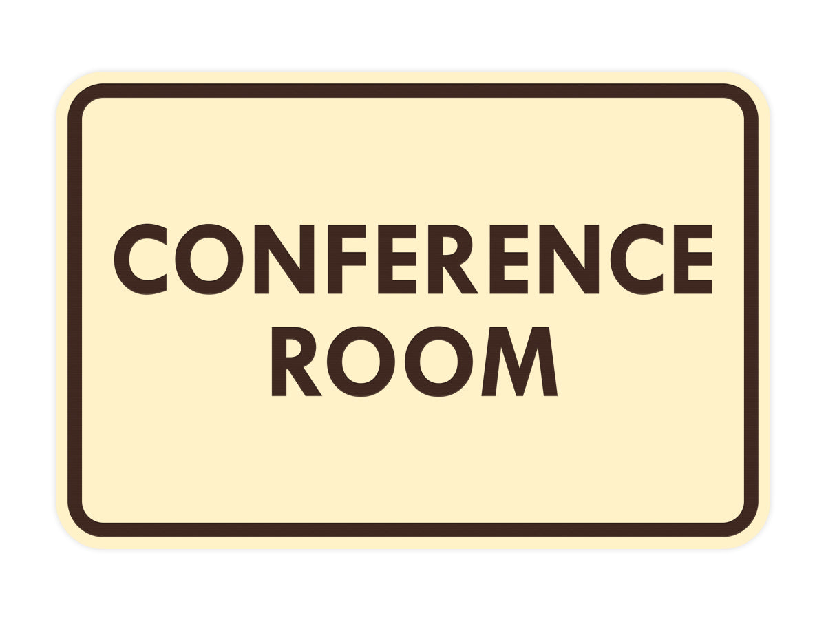 Signs ByLITA Classic Framed Conference Room Sign