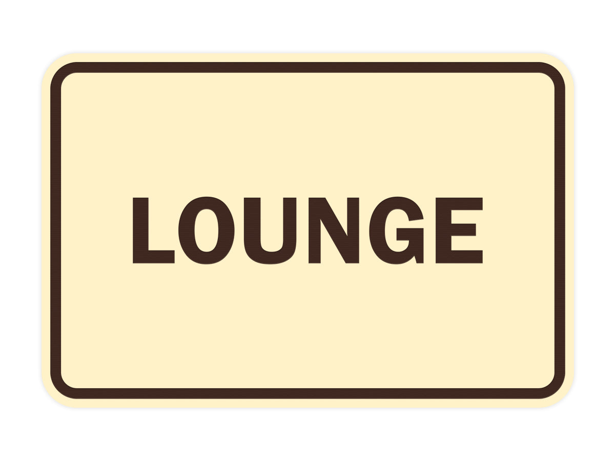 Signs ByLITA Classic Framed Lounge Sign