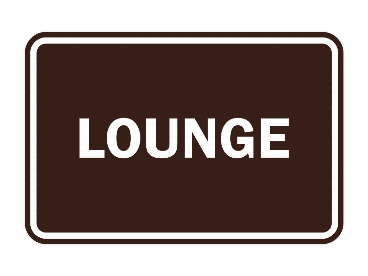 Signs ByLITA Classic Framed Lounge Sign