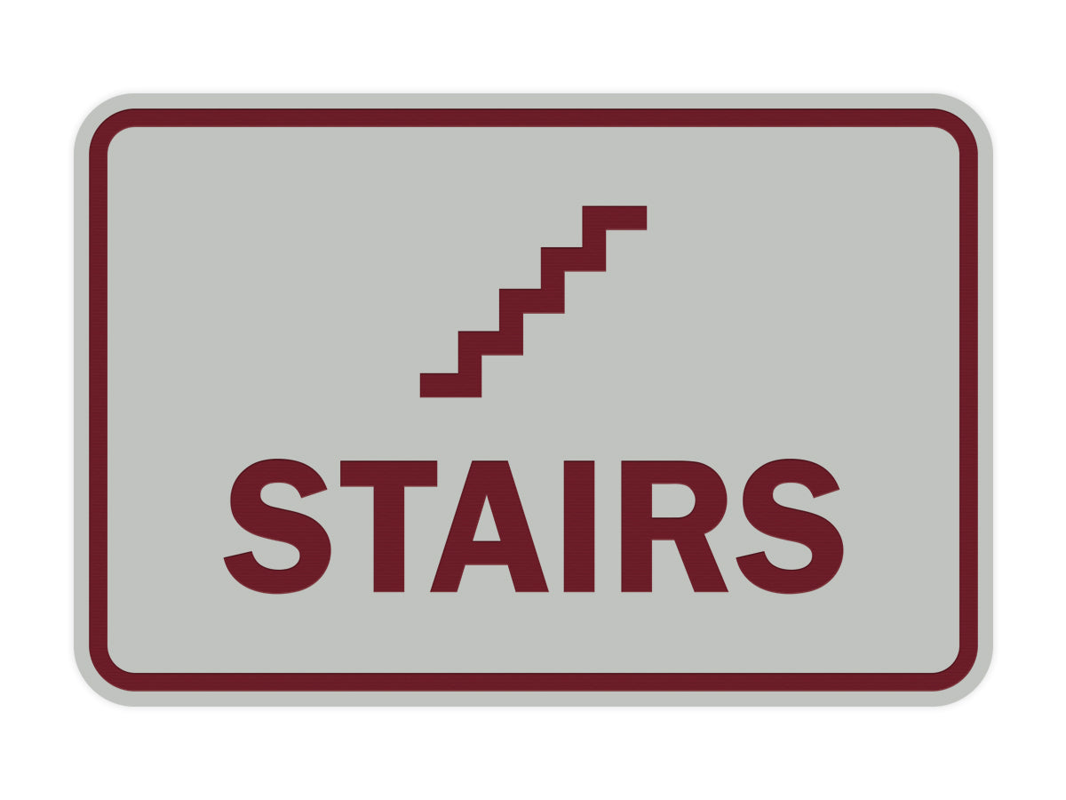 Signs ByLITA Classic Framed Stairs Sign