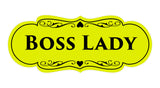 Signs ByLITA Designer Boss Lady Sign