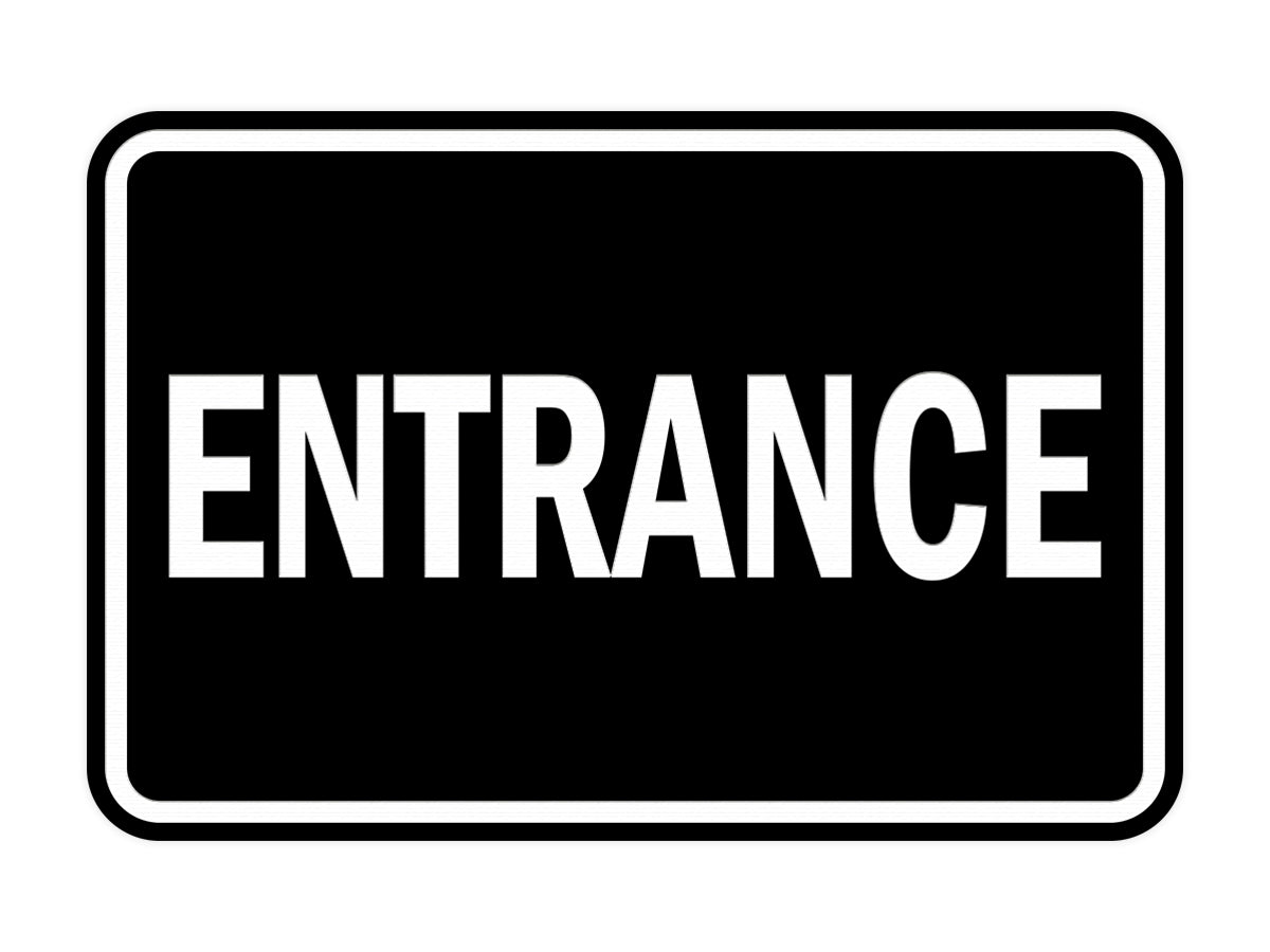 Signs ByLITA Classic Framed Entrance