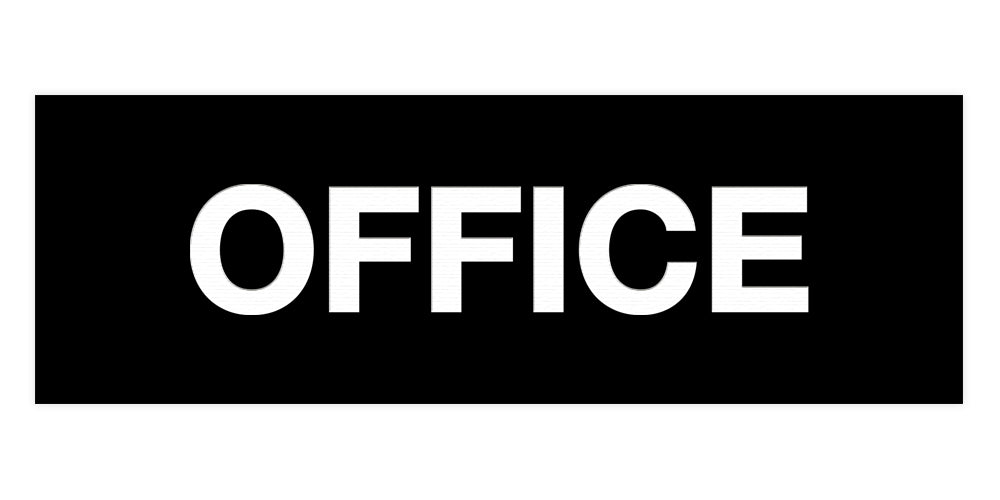 Signs ByLITA Basic Office Sign