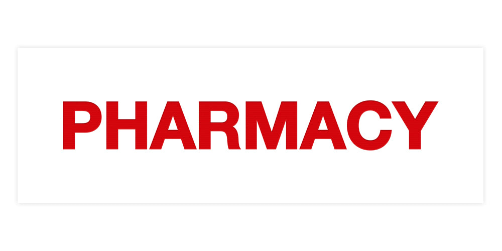 Signs ByLITA Basic Pharmacy Sign