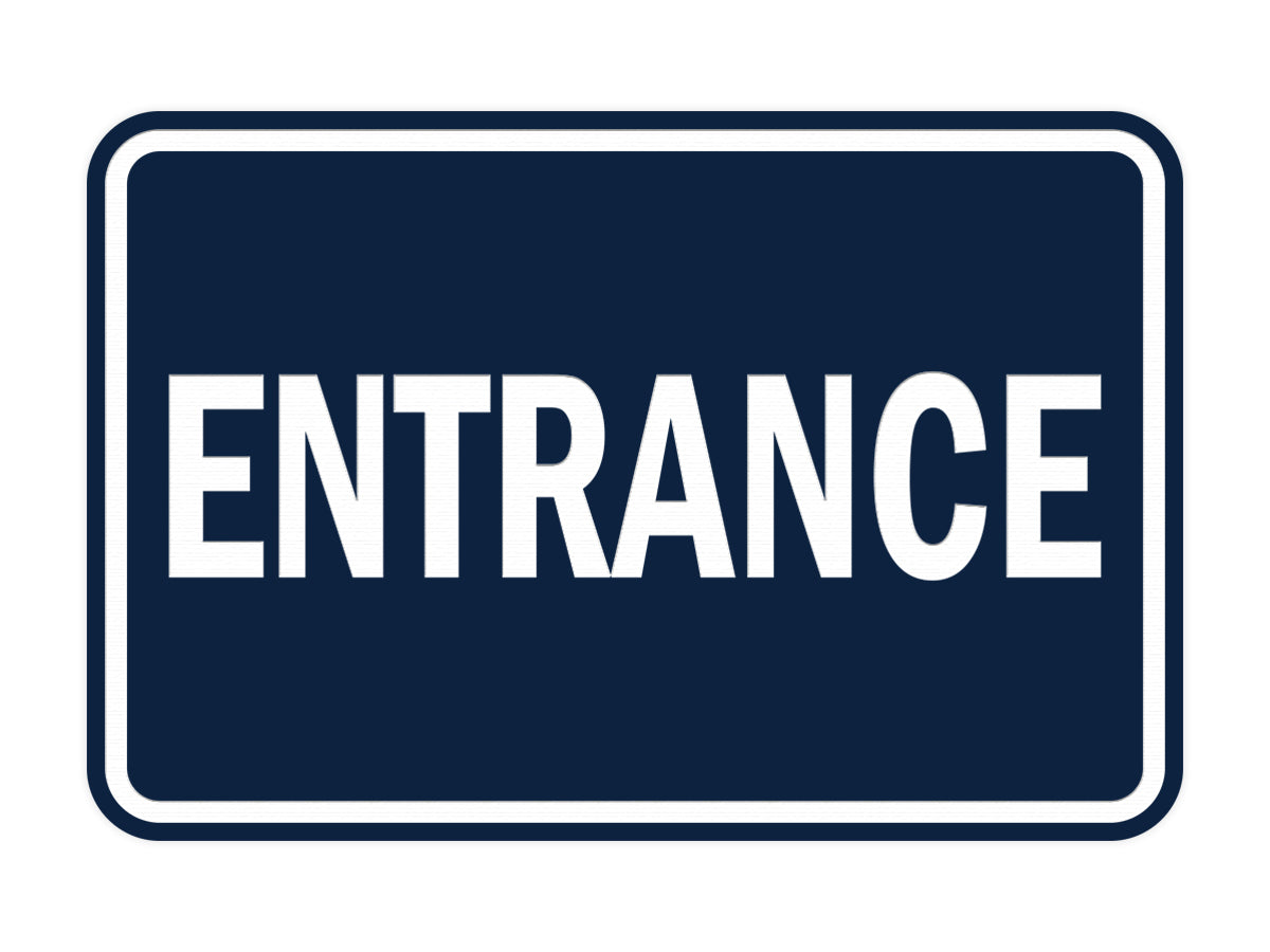 Signs ByLITA Classic Framed Entrance