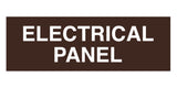 Standard Electrical Panel Sign