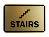 Signs ByLITA Classic Framed Stairs Sign
