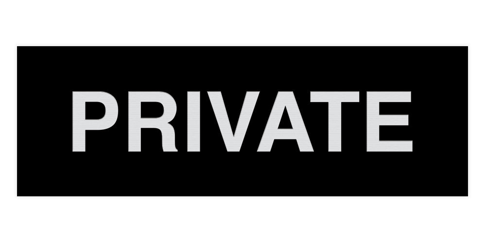 Signs ByLITA Basic Private Sign