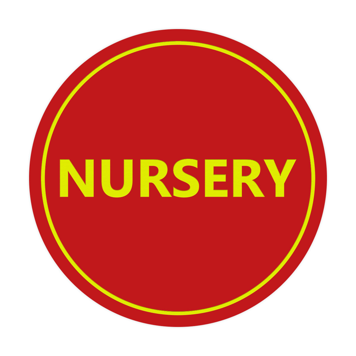 Signs ByLITA Circle Nursery Sign