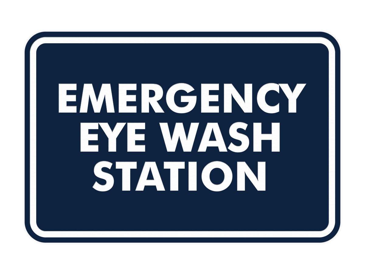 Signs ByLITA Classic Emergency Eye Wash Station Sign