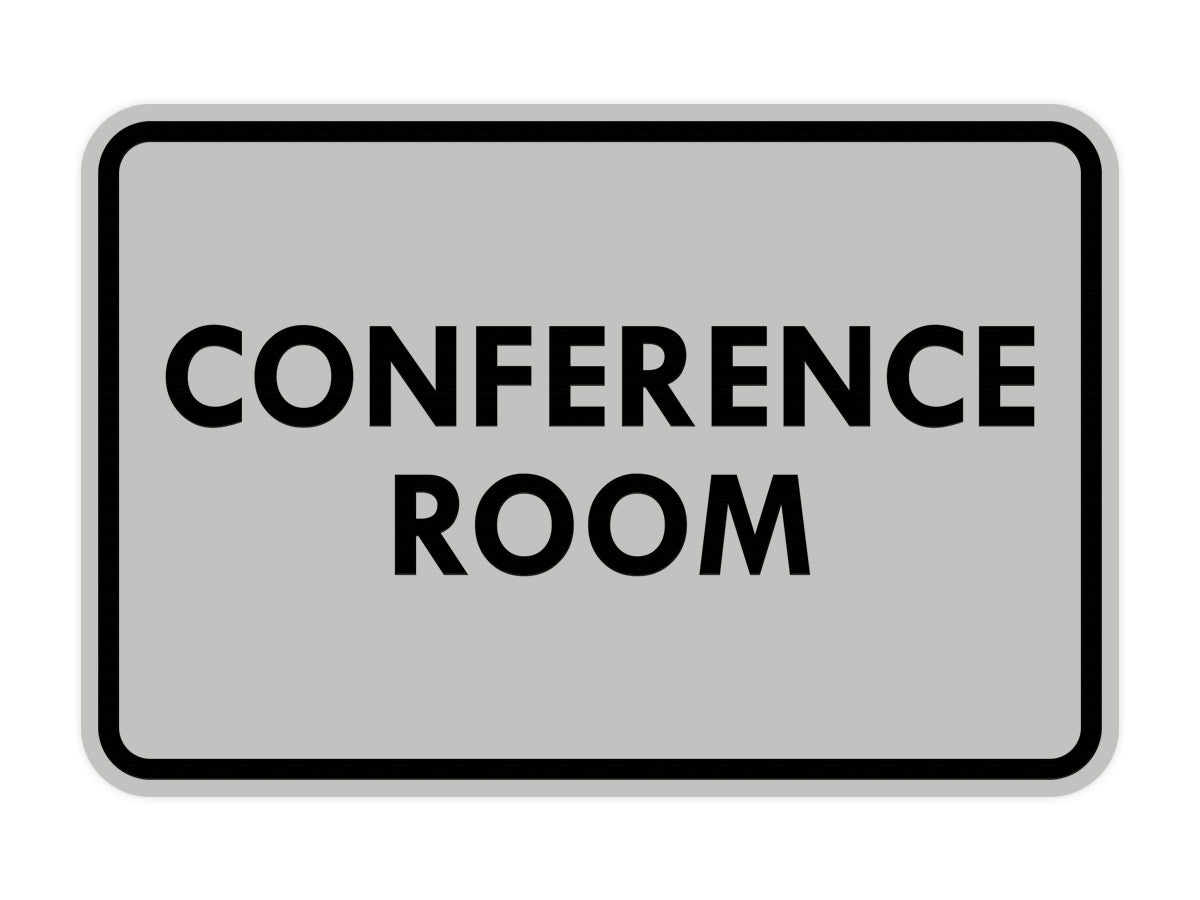 Signs ByLITA Classic Framed Conference Room Sign
