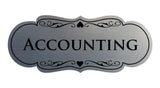 Signs ByLITA Designer Accounting Sign
