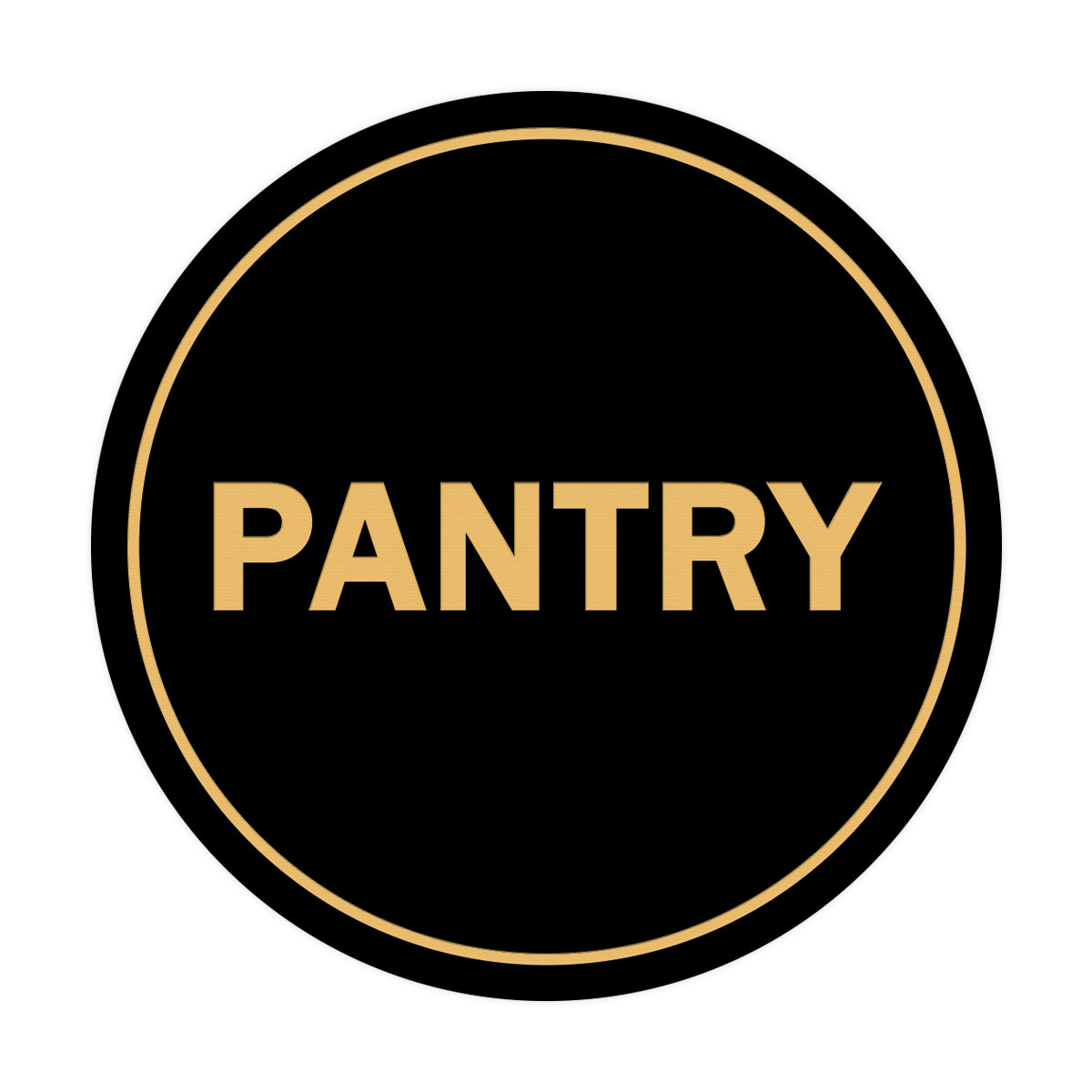 Signs ByLITA Circle Pantry Sign