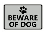 Signs ByLITA Classic Framed Beware of Dog Sign