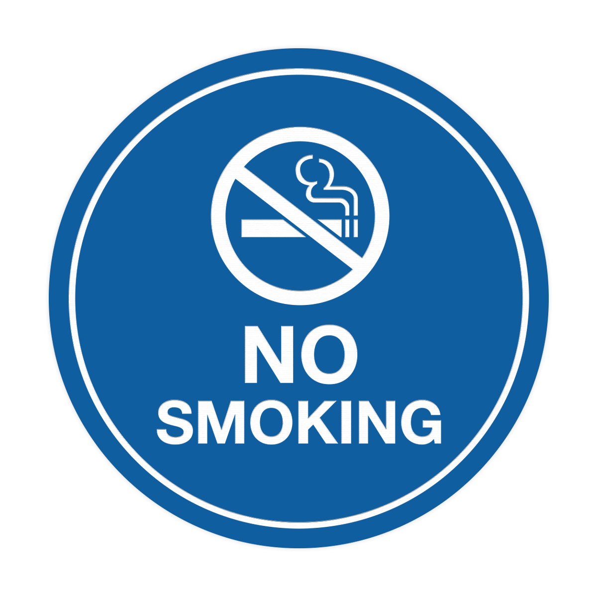 Signs ByLITA Circle No Smoking Sign