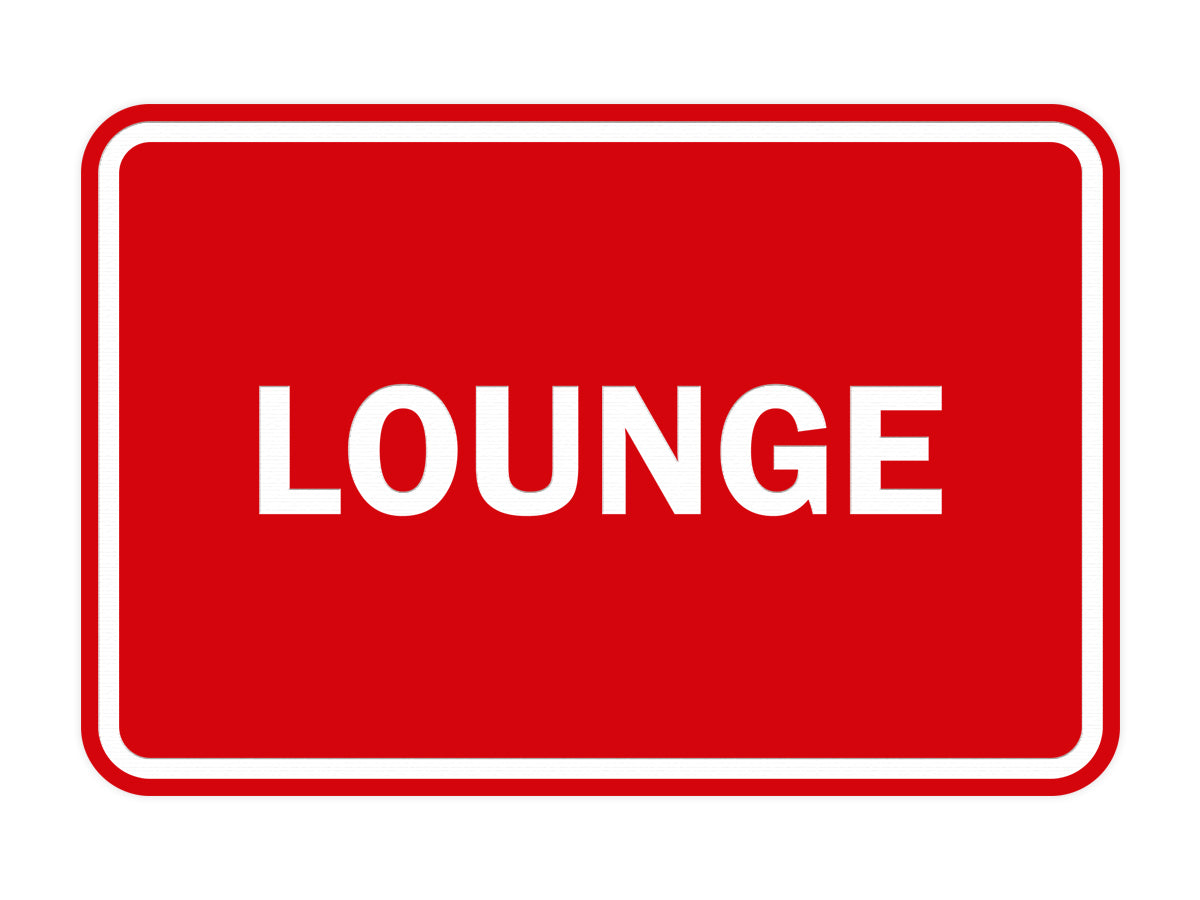 Signs ByLITA Classic Framed Lounge Sign