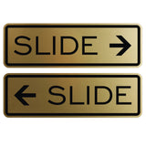 Classic Slide Door Sign