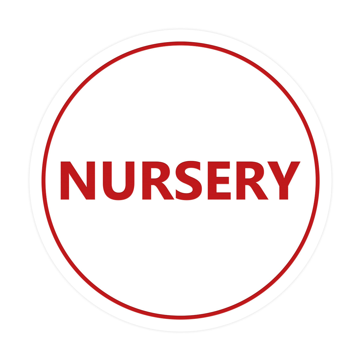Signs ByLITA Circle Nursery Sign