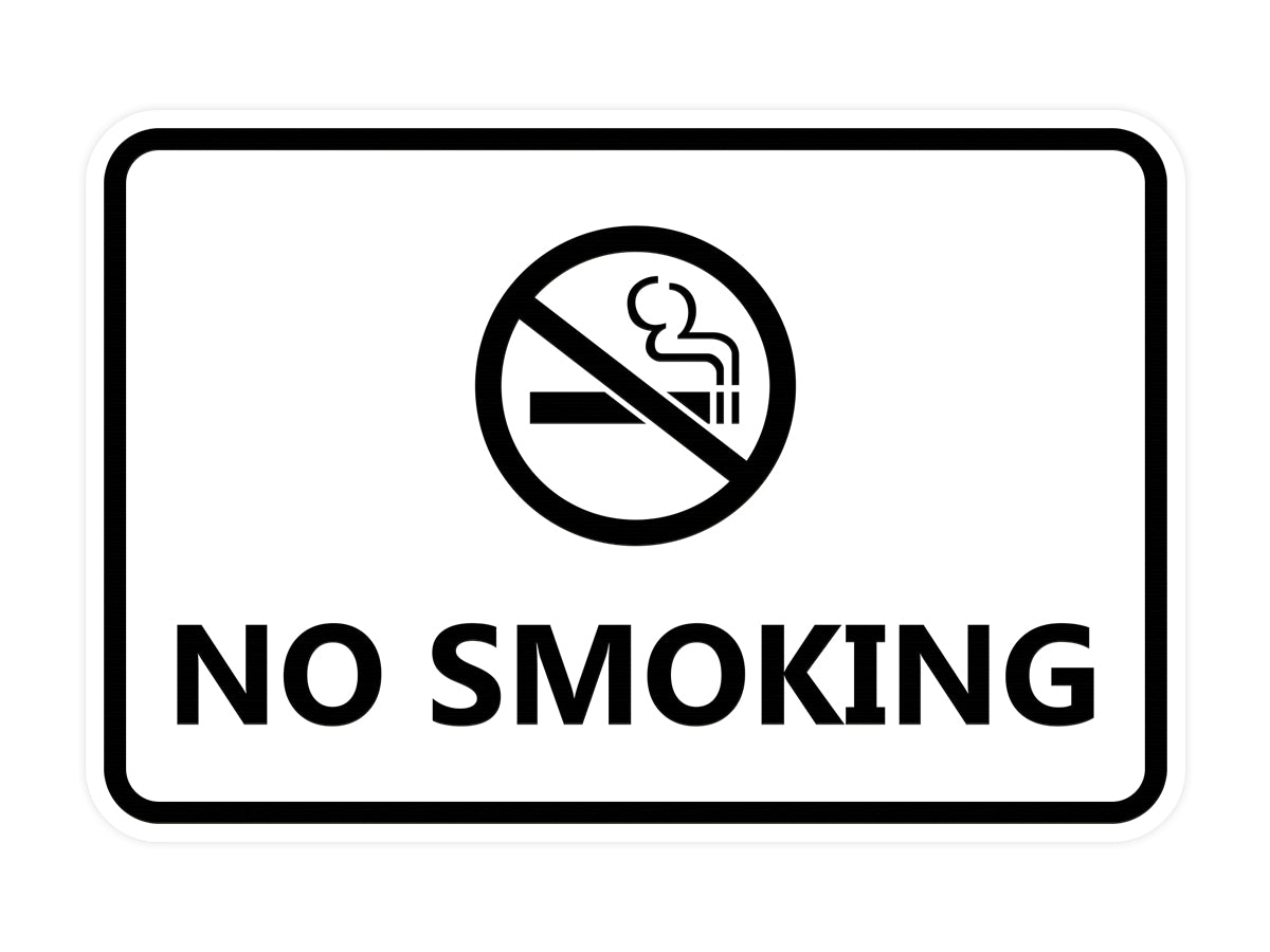 Signs ByLITA Classic Framed No Smoking Sign