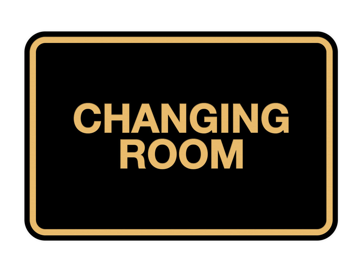 Signs ByLITA Classic Changing Room Sign