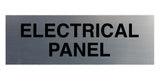 Standard Electrical Panel Sign