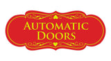 Signs ByLITA Designer Automatic Doors Sign