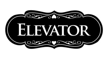 Signs ByLITA Designer Elevator Sign