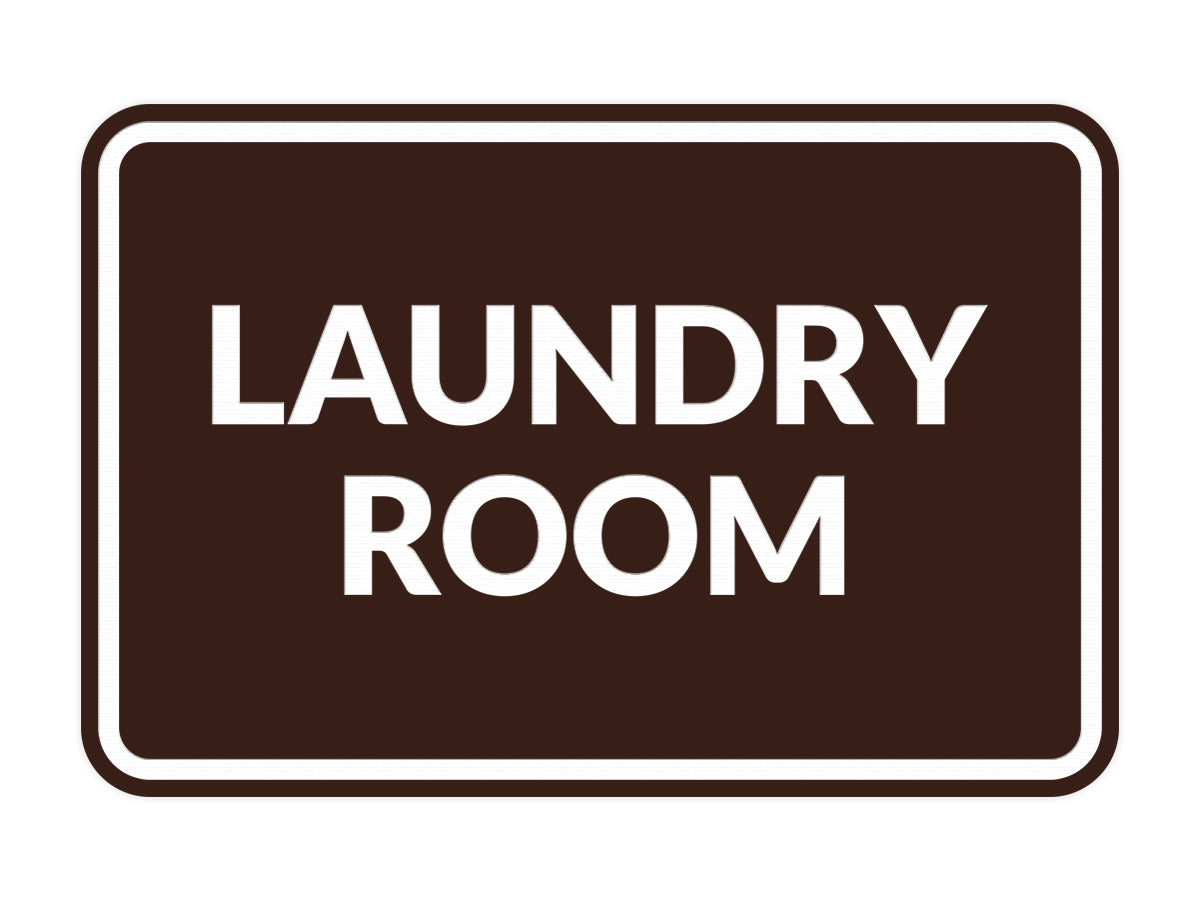 Signs ByLITA Classic Framed Laundry Room