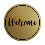 Signs ByLITA Circle Welcome Sign