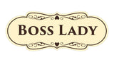 Signs ByLITA Designer Boss Lady Sign