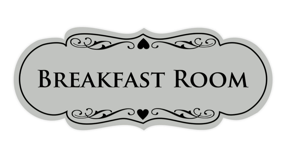 Signs ByLITA Designer Breakfast Room Sign