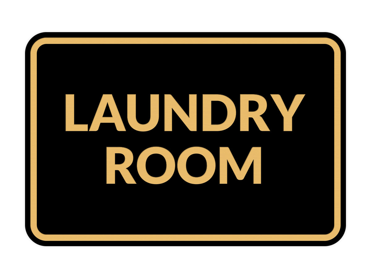 Signs ByLITA Classic Framed Laundry Room