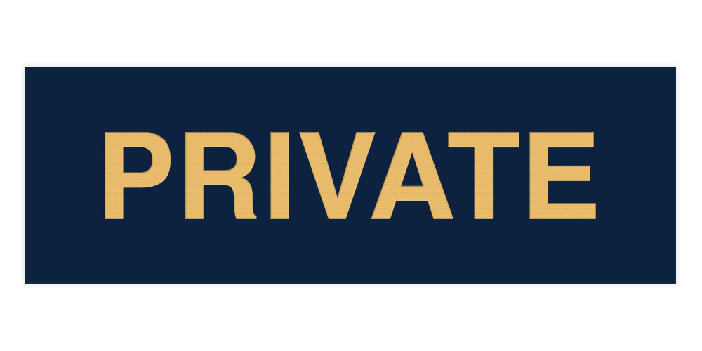 Signs ByLITA Basic Private Sign