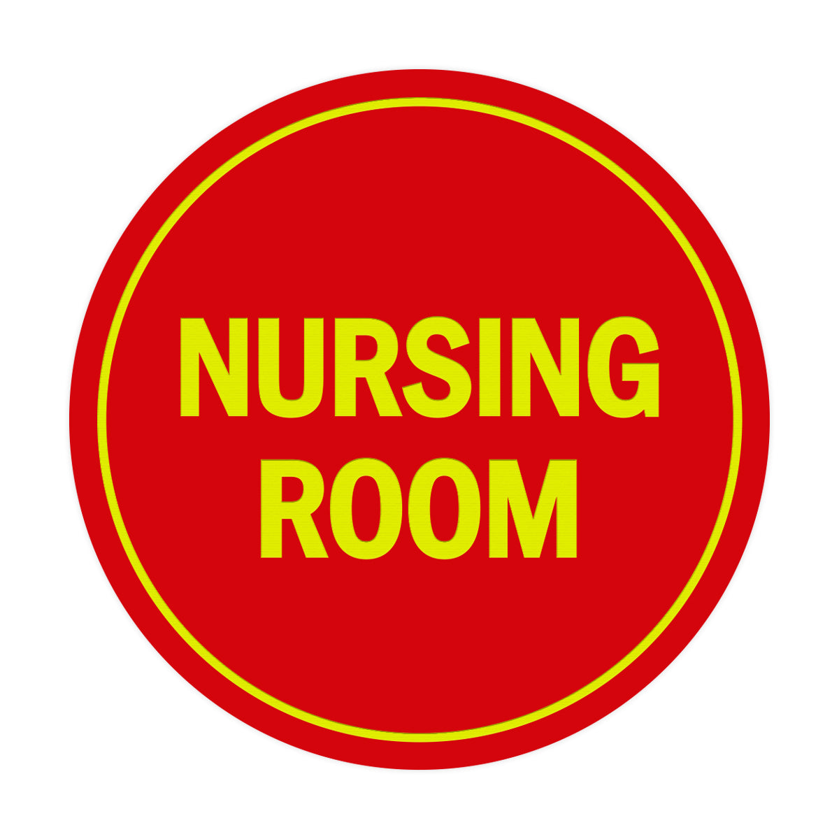 Signs ByLITA Circle Nursing Room Sign