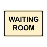 Signs ByLITA Classic Framed Waiting Room Sign