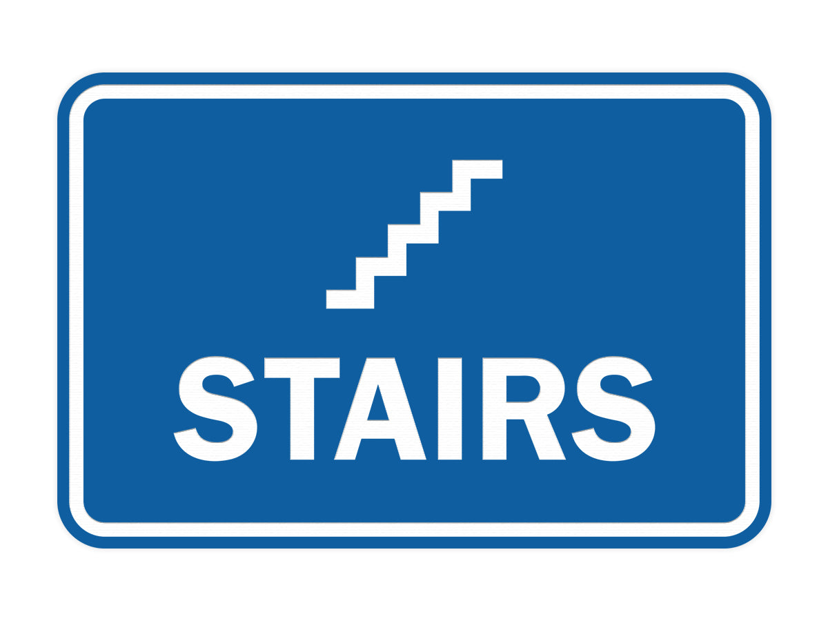 Signs ByLITA Classic Framed Stairs Sign