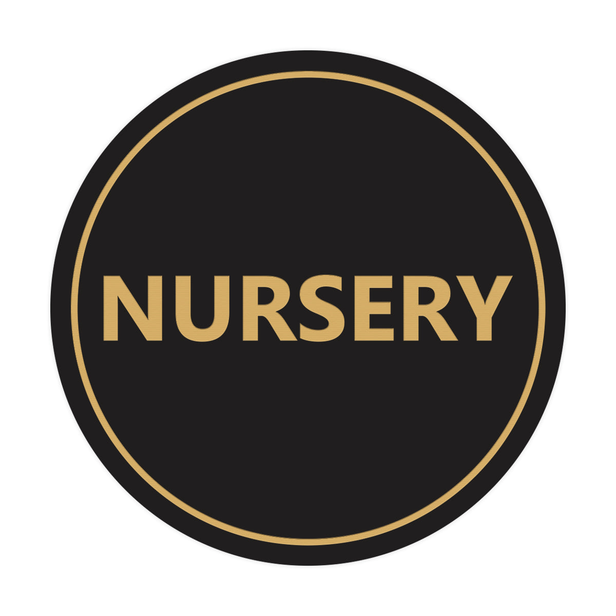 Signs ByLITA Circle Nursery Sign