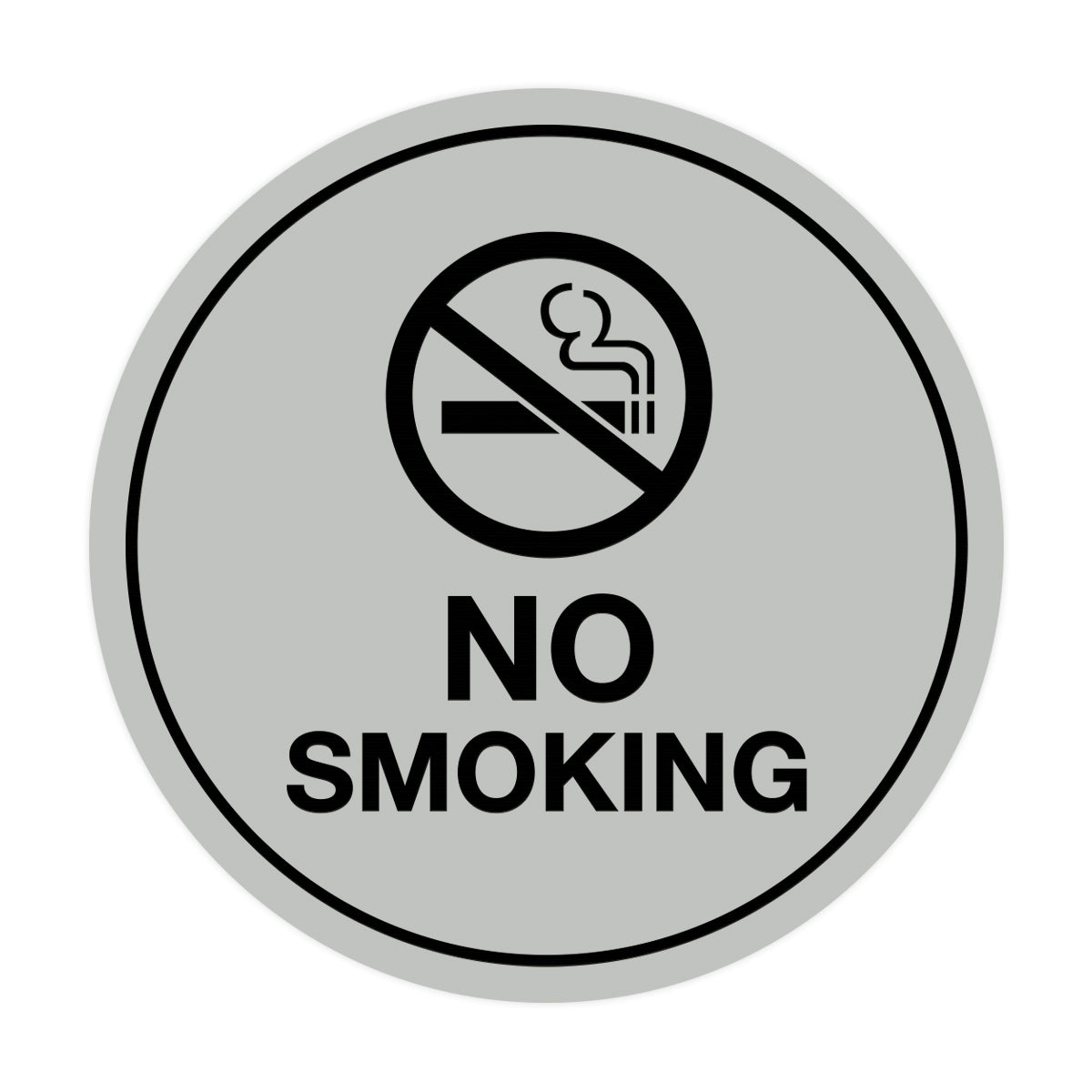 Signs ByLITA Circle No Smoking Sign