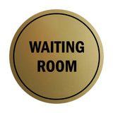 Signs ByLITA Circle Waiting Room Sign