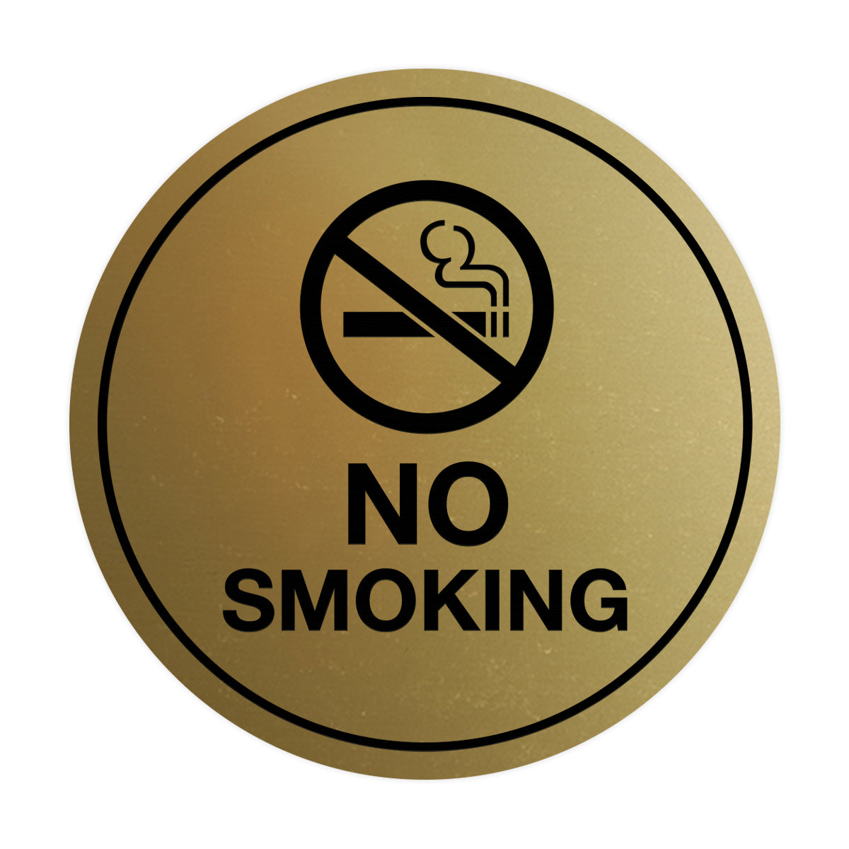 Signs ByLITA Circle No Smoking Sign