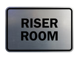 Signs ByLITA Classic Framed Riser Room
