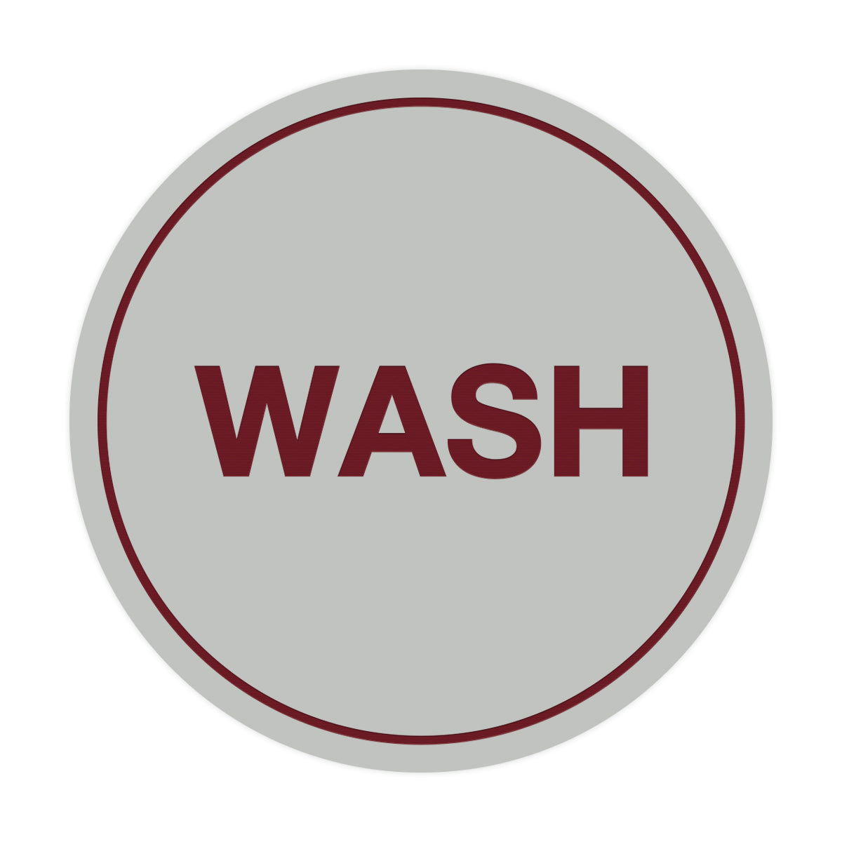 Signs ByLITA Circle Wash Sign