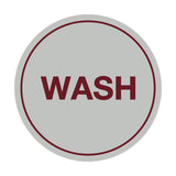 Signs ByLITA Circle Wash Sign